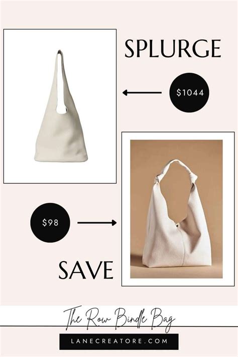 the row bindle bag dupe|the row dupe bag.